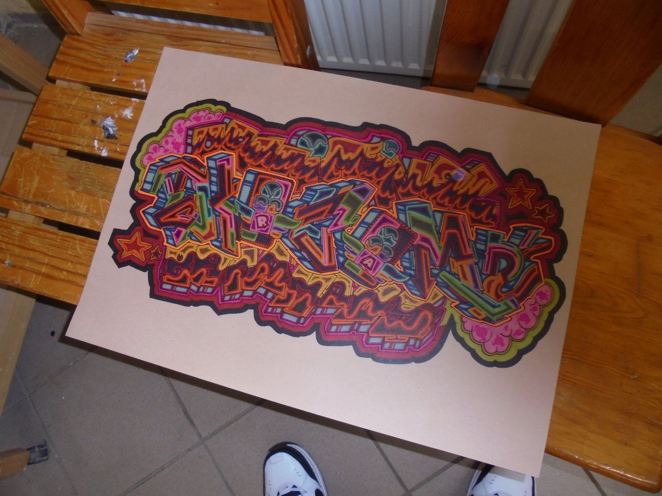 Graffiti Sketch - Photo by columbiandreams - kream2, kream, cream (2020)