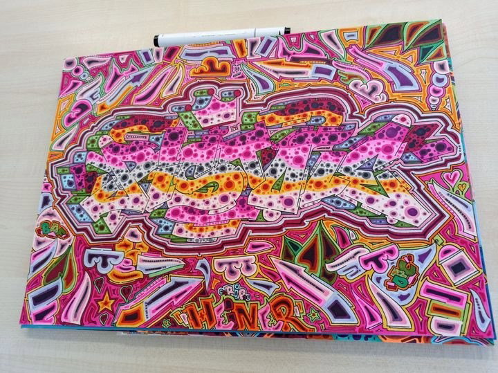 Graffiti Sketch - Photo by columbiandreams - pistole, cream2, kream2 (2022)