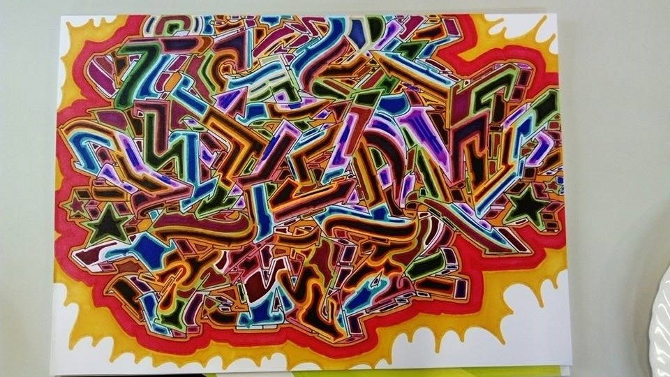 Graffiti Sketch - Photo by columbiandreams - kream2, cream2, cream (2019)