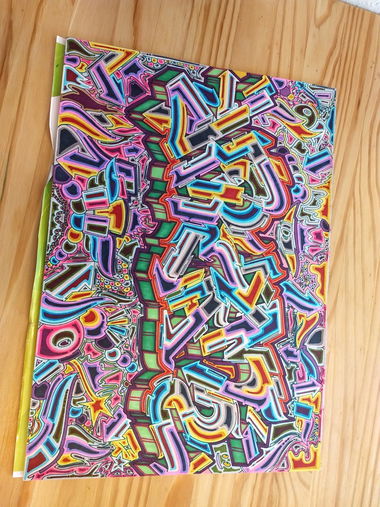 Graffiti Sketch - Photo by columbiandreams (2021)