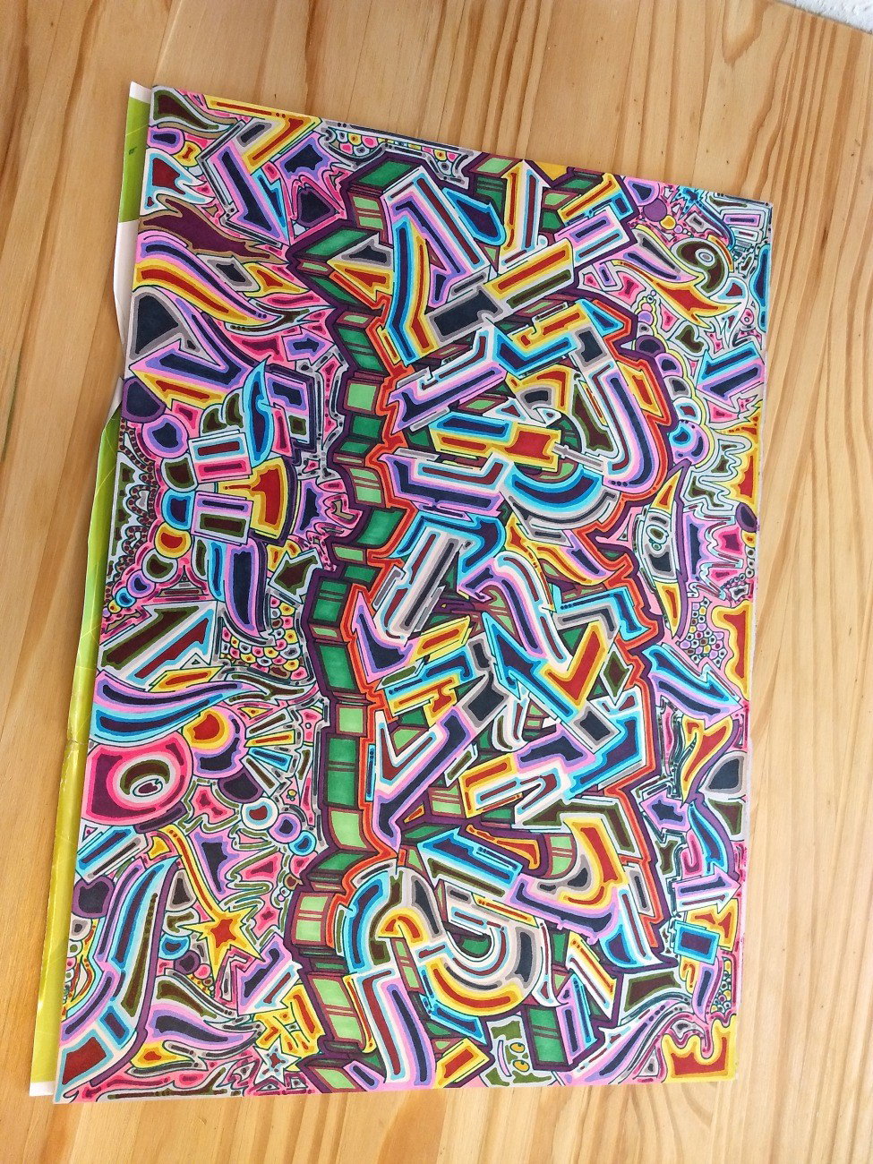 Graffiti Sketch - Photo by columbiandreams (2021)