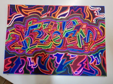 Graffiti Sketch - Photo by columbiandreams - cream, cream2, kream (2019)
