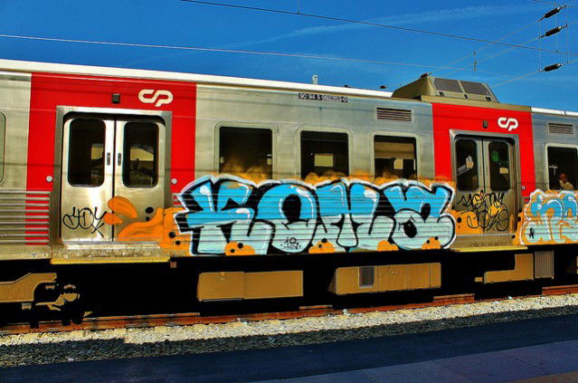 Graffiti Train - Photo by coma - KOMA, YO!S (2013)