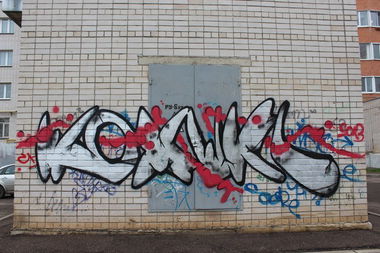 Graffiti Bombing - Photo by comics
