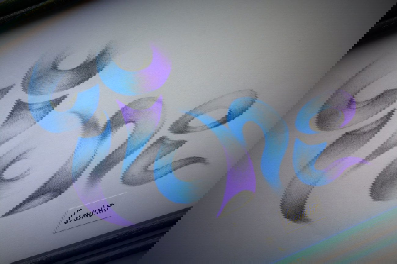 Graffiti Sketch - Photo by conchi - conchi, 4tune (2014)