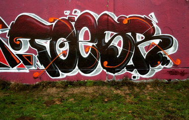 Graffiti Wall - Photo by concretcolours - Toesr, Supercrew (2016)