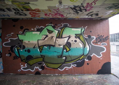 Graffiti Wall - Photo by concretcolours