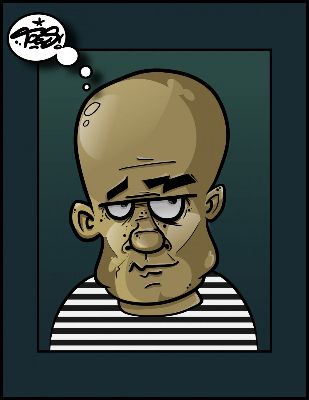 Graffiti Sketch - Photo by concretcolours - TOES, SC (2016)