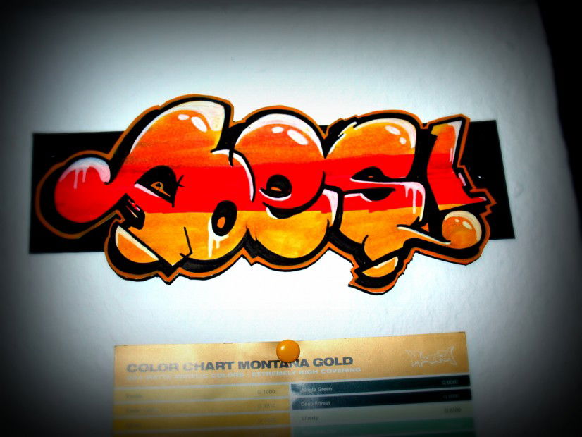 Graffiti Wall in Bad Vilbel - Photo by concretcolours (2012)