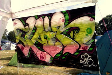 Graffiti Artwork in Eschwege - Photo by concretcolours - Open, Flair, Festical (2013)