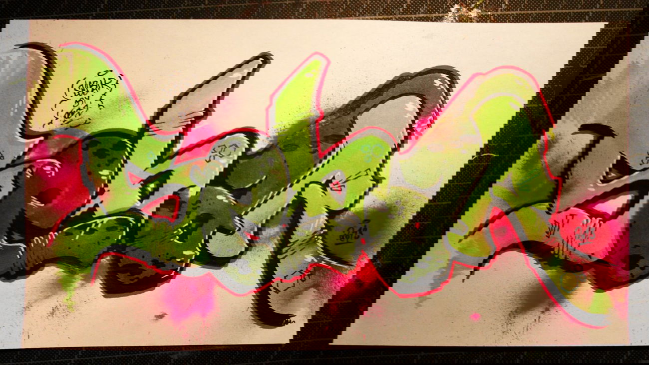 Graffiti Sketch in Bad Vilbel - Photo by concretcolours - Sebar, Exchange, Toes (2013)