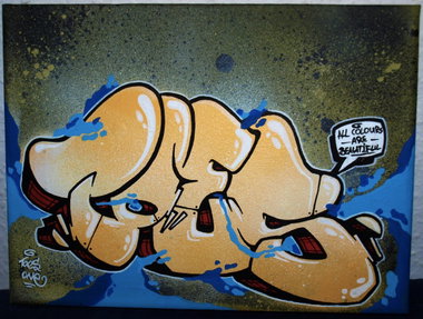 Graffiti Wall - Photo by concretcolours
