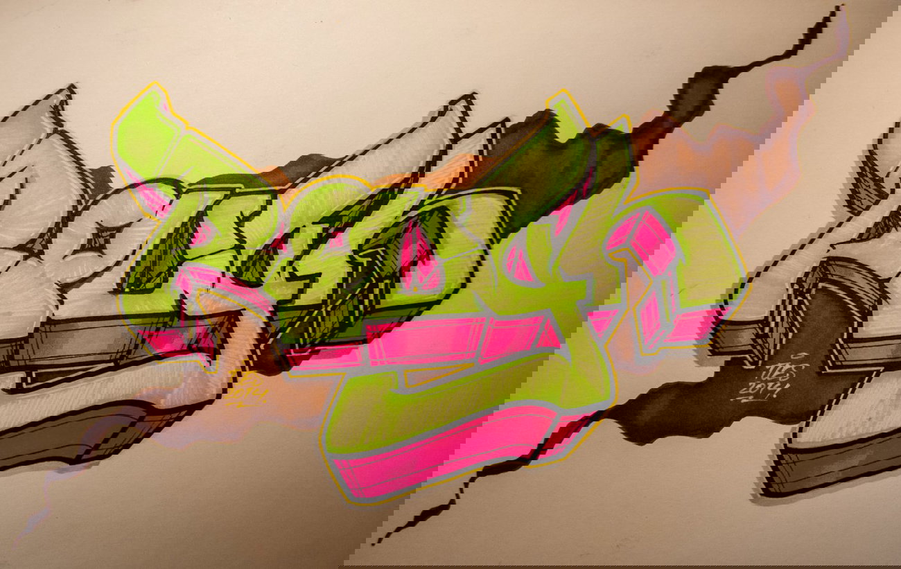 Graffiti Sketch - Photo by concretcolours
