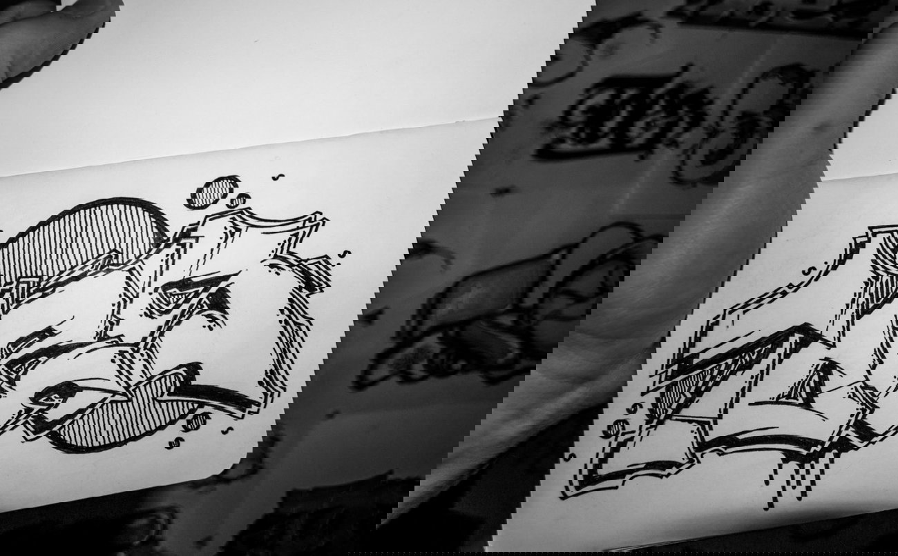 Graffiti Sketch - Photo by concretcolours - Toes, Blackbook (2014)