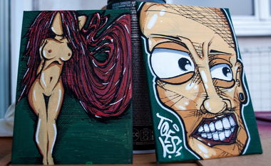 Graffiti Sketch - Photo by concretcolours - Toes, Supercrew (2015)