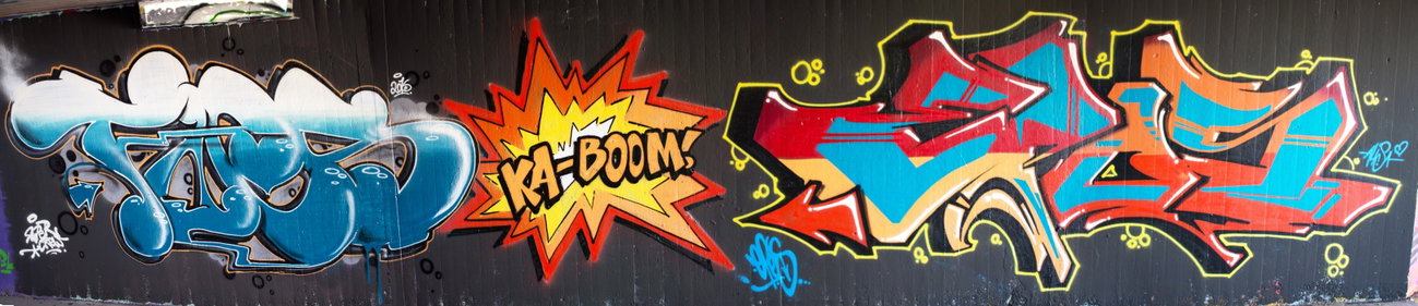 Graffiti Wall - Photo by concretcolours - TOES, EPOS (2016)