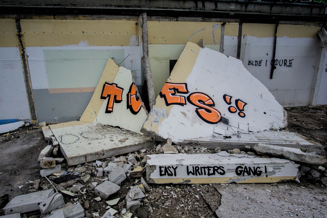 Graffiti Wall - Photo by concretcolours (2018)