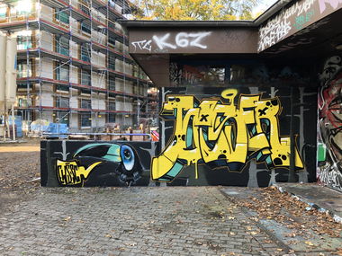 Graffiti Wall - Photo by concretcolours