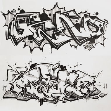 Graffiti Wall - Photo by concretcolours - EXCHANGE, TOES, GRAFFITI (2018)