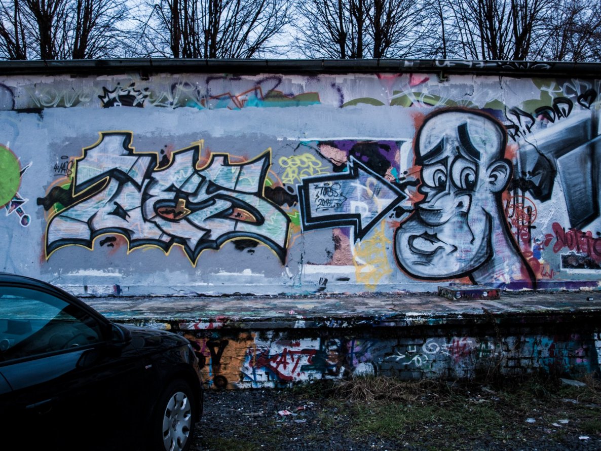Graffiti Wall in Wetteraukreis - Photo by concretcolours - Toes (2011)