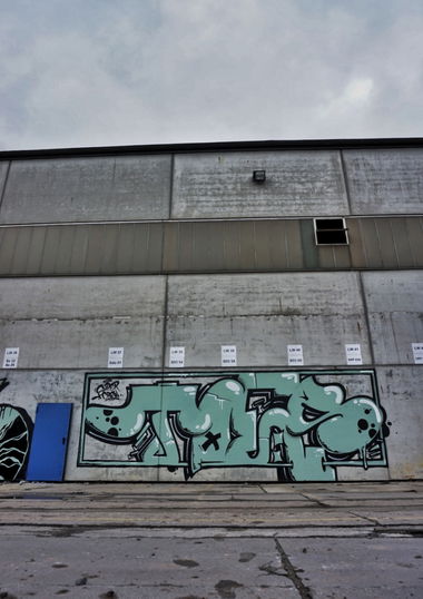 Graffiti Wall - Photo by concretcolours - TOES, SC, SUPERCREW (2018)