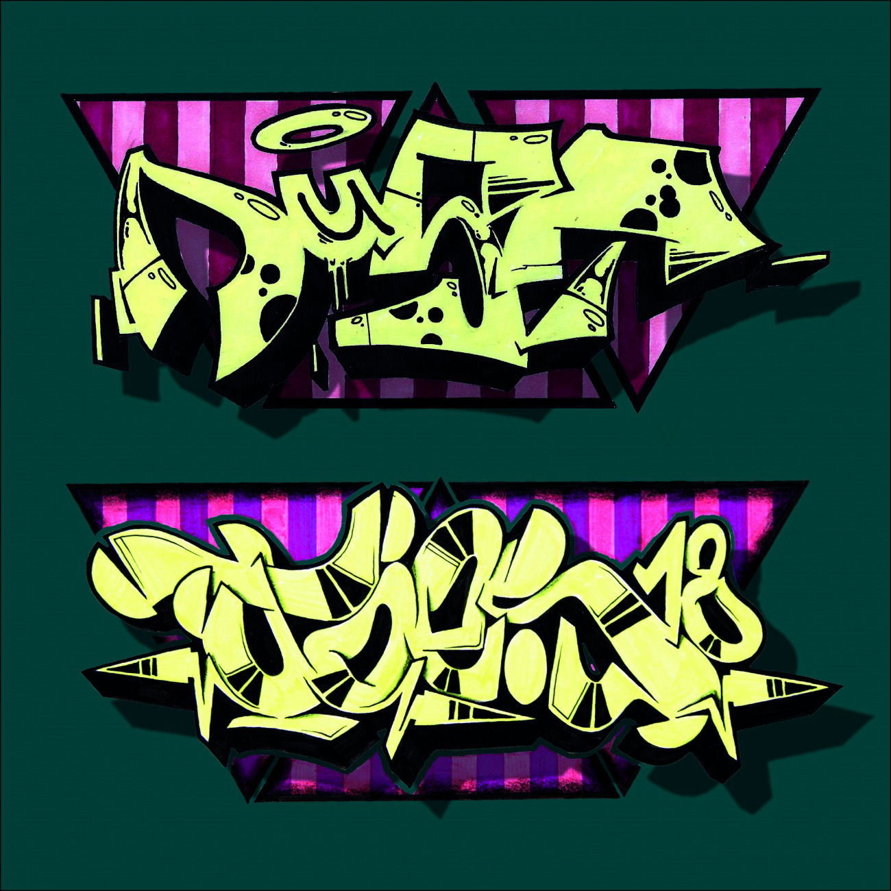 Graffiti Sketch - Photo by concretcolours (2018)