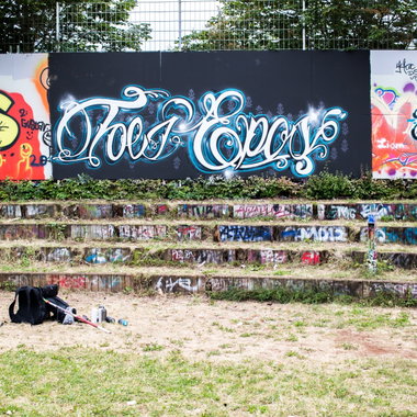 Graffiti Wall - Photo by concretcolours - TOES, EPOS (2016)