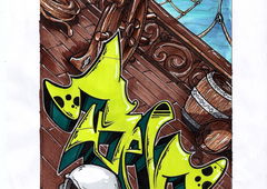 Graffiti Sketch - Photo by concretcolours (2018)