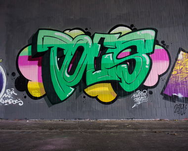 Graffiti Wall - Photo by concretcolours