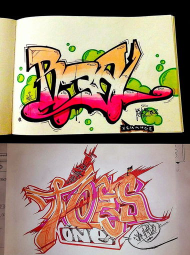 Graffiti Sketch - Photo by concretcolours (2015)