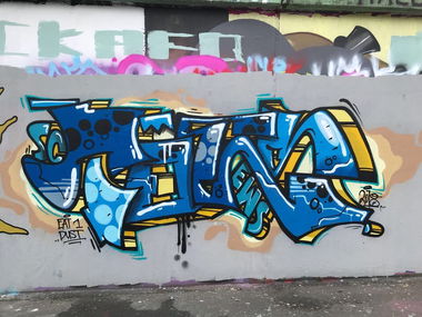Graffiti Wall - Photo by concretcolours (2018)