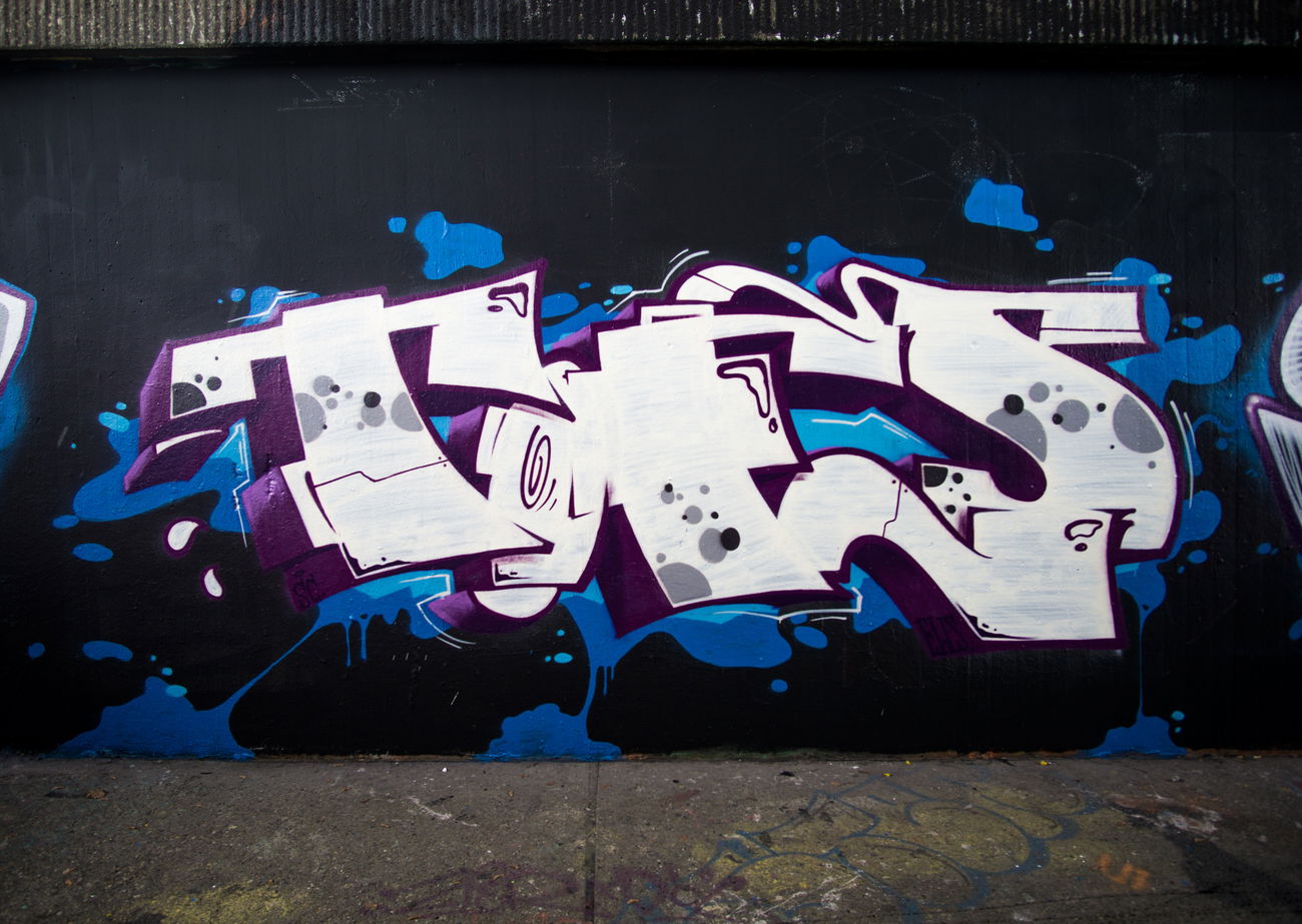 Graffiti Wall - Photo by concretcolours