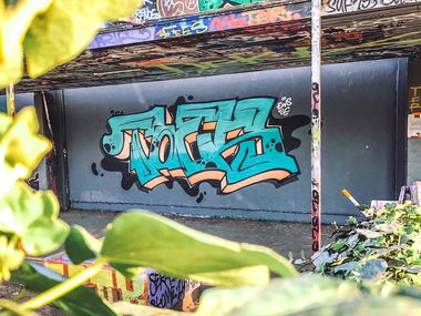 Graffiti Wall - Photo by concretcolours