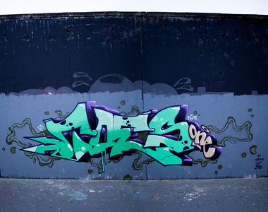 Graffiti Wall - Photo by concretcolours