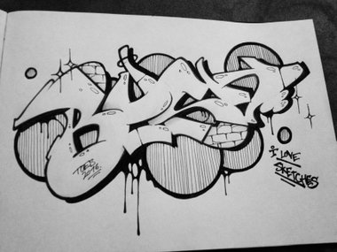 Graffiti Wall - Photo by concretcolours - TOES, BUSH, BATTLE (2016)