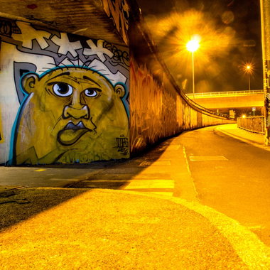 Graffiti Wall - Photo by concretcolours - TOES (2016)