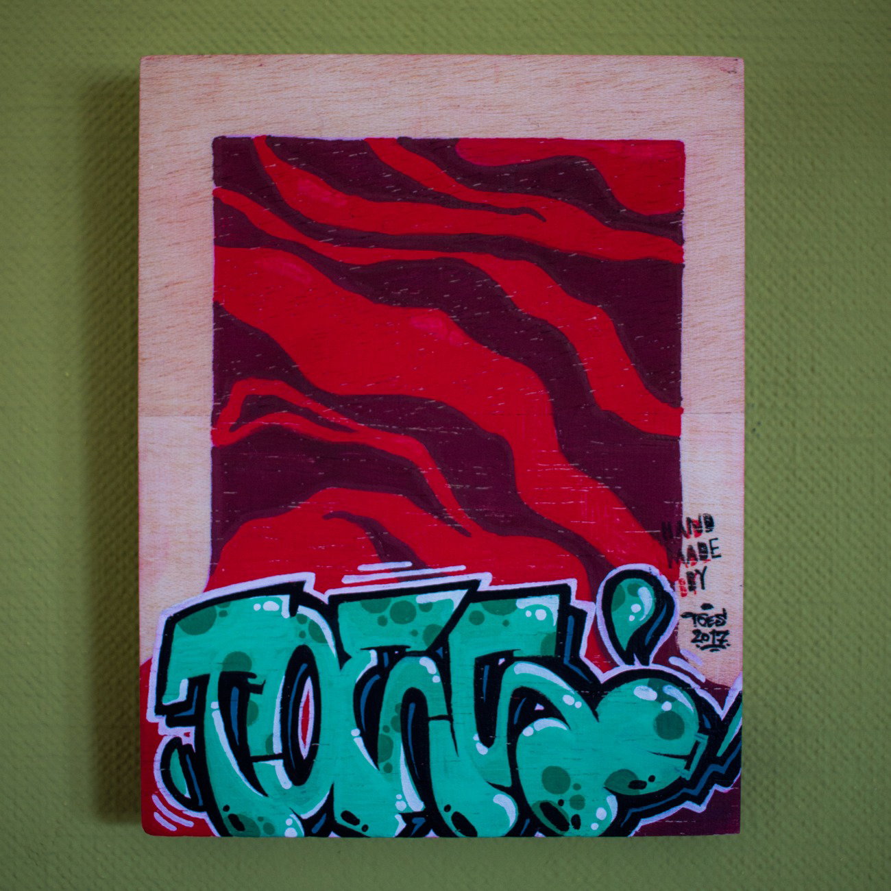 Graffiti Photo by concretcolours - TOES (2017)