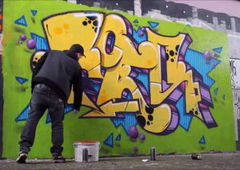 Graffiti Video - Photo by concretcolours - TOES, TOESER, EPOS