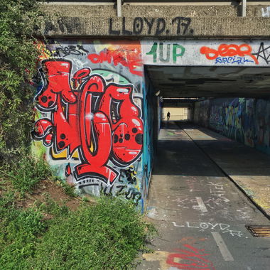 Graffiti Wall - Photo by concretcolours - TOES, SC (2017)