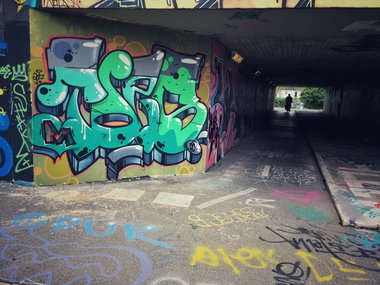 Graffiti Wall - Photo by concretcolours - TOES, SC, SUPER (2017)