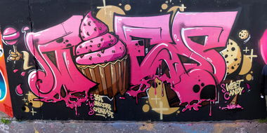 Graffiti Wall - Photo by concretcolours