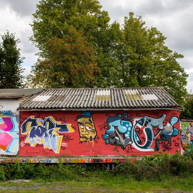 Graffiti Wall - Photo by concretcolours - TOES, SOPE, SUPER (2017)