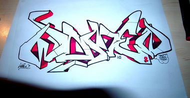Graffiti Sketch - Photo by concretcolours (2015)