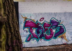 Graffiti Wall - Photo by concretcolours - Toes, Dawo, Supercrew (2015)