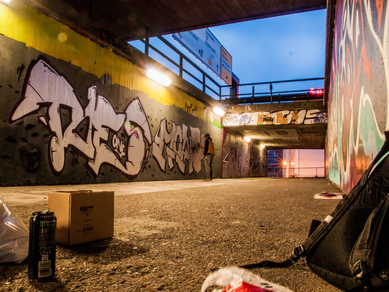 Graffiti Wall - Photo by concretcolours - BOR5, TOES, MONTA (2015)