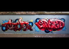 Graffiti Wall - Photo by concretcolours - TOES, SPEED, GRAFFITI (2018)