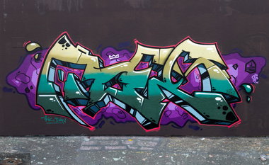 Graffiti Wall - Photo by concretcolours - TOES, RAYS, FIASKO (2017)