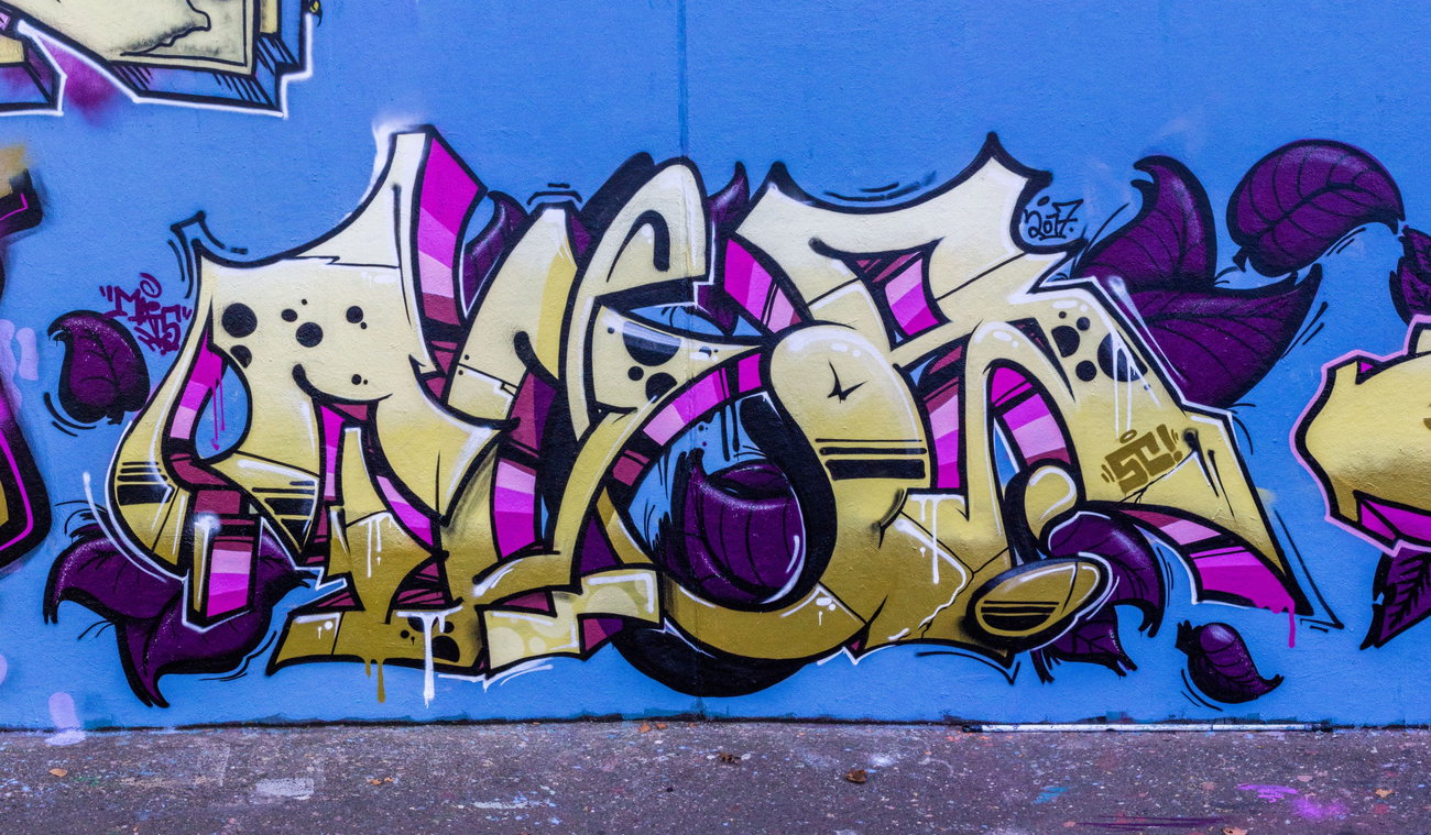 Graffiti Wall - Photo by concretcolours (2017)