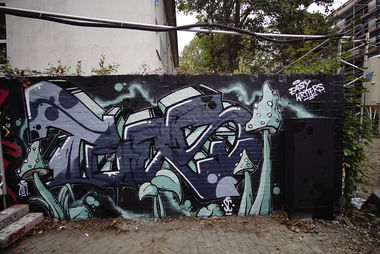 Graffiti Wall - Photo by concretcolours