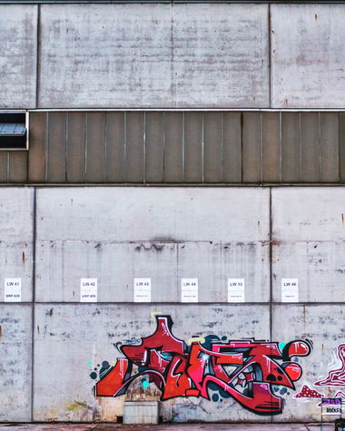 Graffiti Wall - Photo by concretcolours - abandoned, demolition, toes (2018)